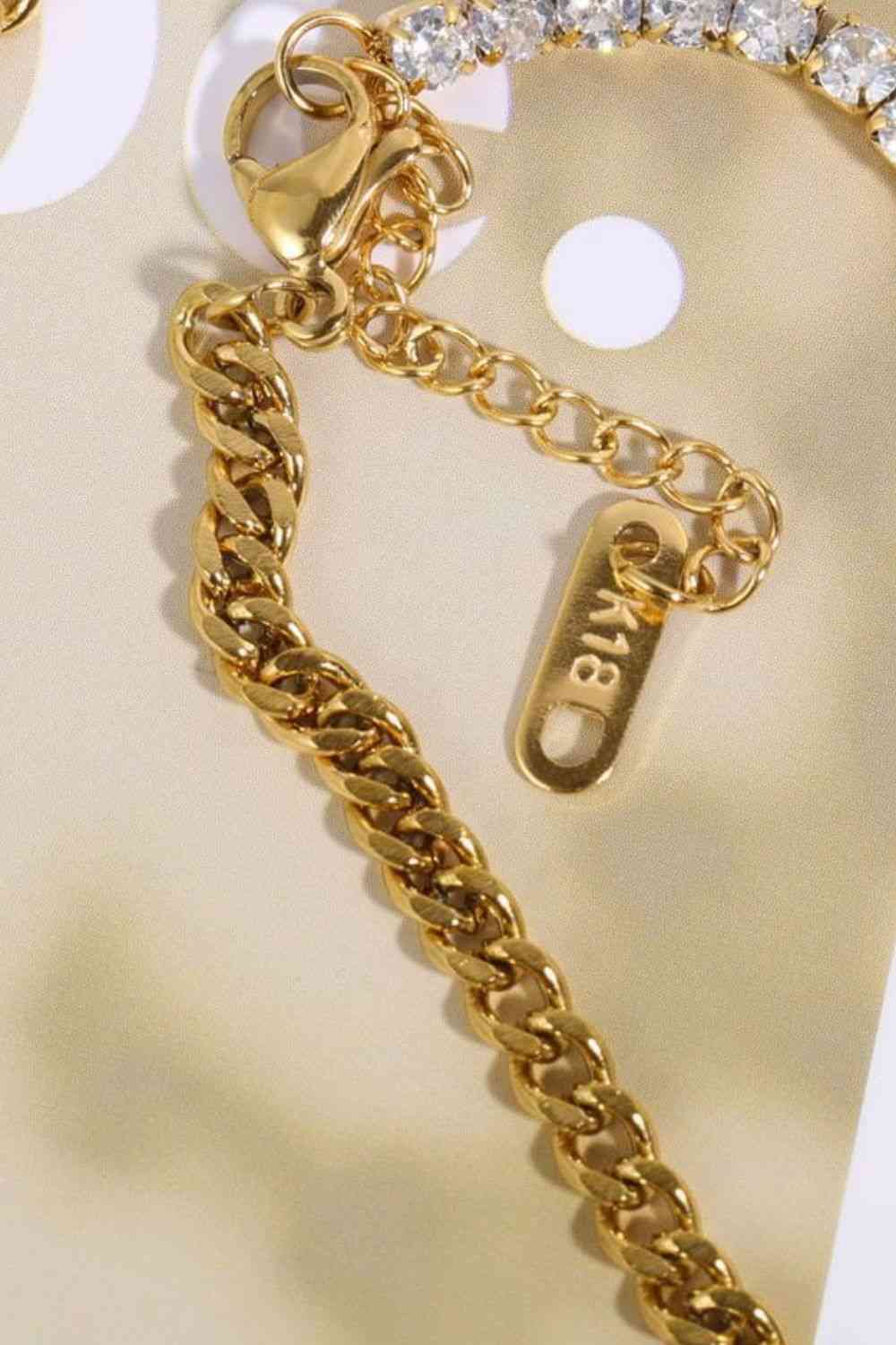 Gold & Jewel Bracelet