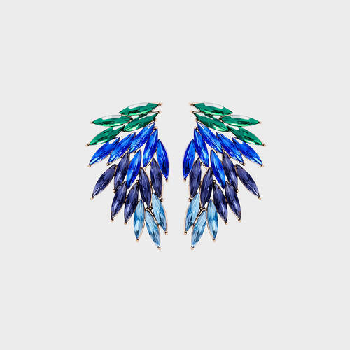 Jeweled Wing Earrings